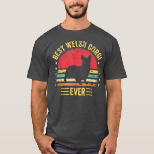 Best Welsh Corgi Ever Retro Niedliche Vintage Cour T-Shirt