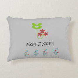 Best Wishes Flora Akzent Pillow Dekokissen