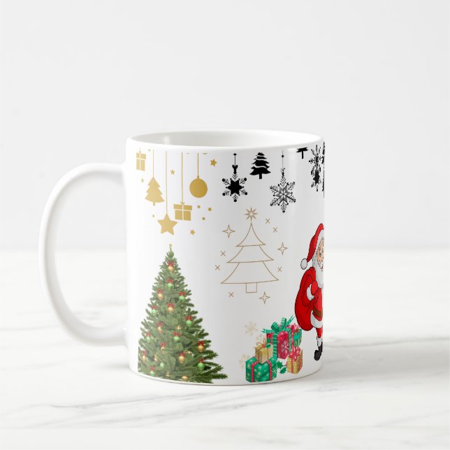 Best Wishes New Year Cup Kaffeetasse (Links)