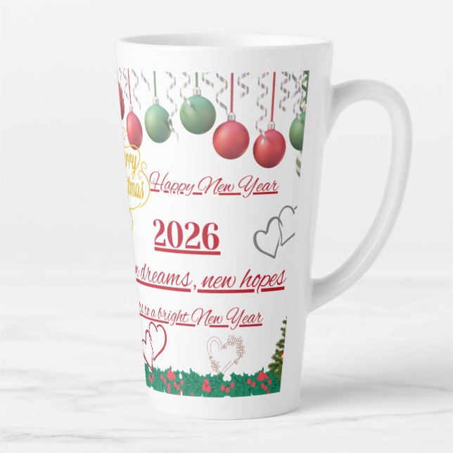 Best Wishes New Year Cup Milchtasse (Rechts)