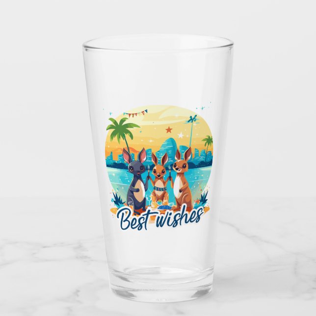 Best Wishes Too Glas (Vorderseite)