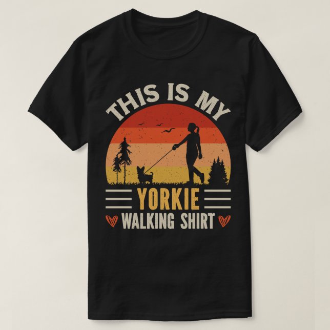 Best Yorkshire Terrrier Mama 2023 Niedlich Yorkie  T-Shirt (Design vorne)