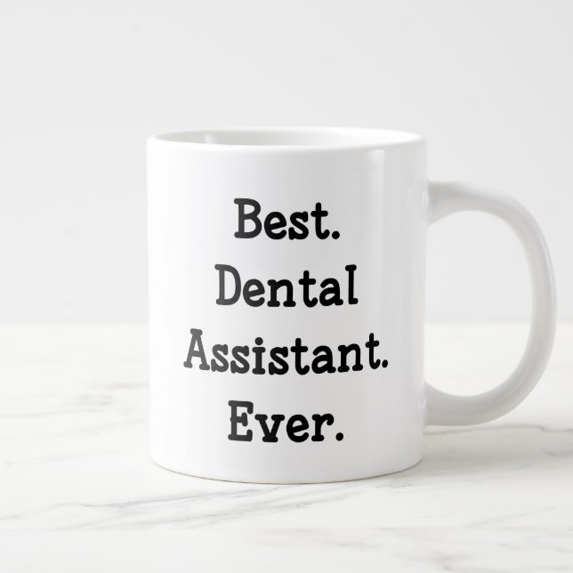 Best. Zahnassistent Immer. Jumbo-Tasse (Rechts)