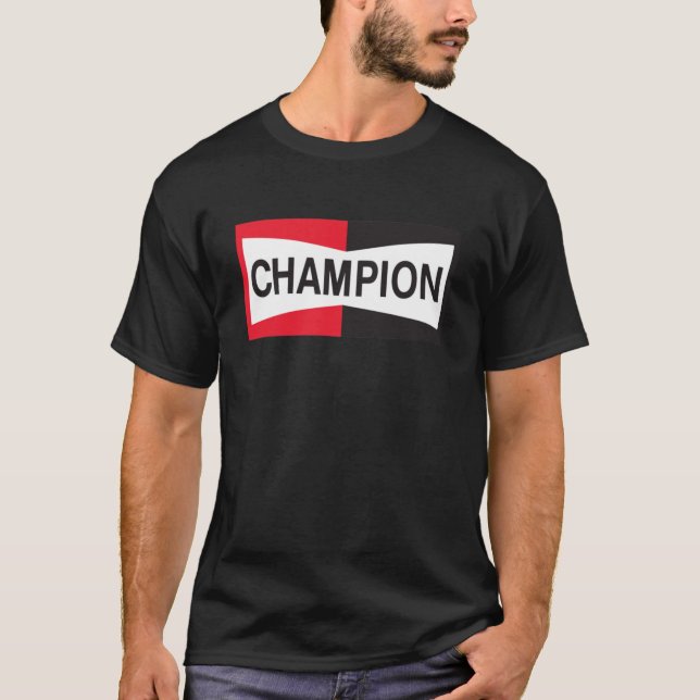 BEST ZU KAUFEN - Champion Spark Plug T-Shirt (Vorderseite)