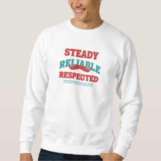 Beständig. Zuverlässig. Respektiert. Dad-Dankeschö Sweatshirt
