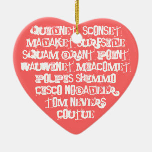 Bestätigen Sie Nantucket Plätze Keramikornament