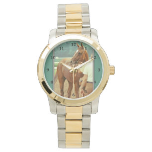 Bestätigtes Thoroughbred-Rennpferd 1978 Armbanduhr