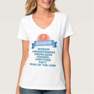 Bestätigung 7 Geschenke des Heiligen Geistes T-Shirt