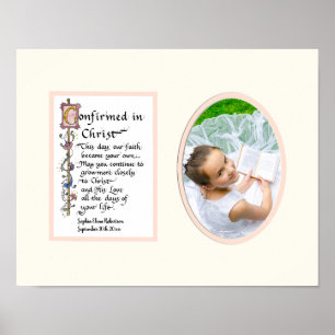 Bestätigung bestätigt in der poster