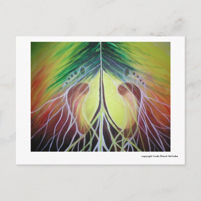 Bestätigung dafür, dass man genau dort ist, wo man postkarte (Vorderseite)