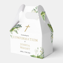 Bestätigung der Eukalyptus Greenery Geschenkschachtel