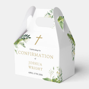 Bestätigung der Eukalyptus Greenery Geschenkschachtel