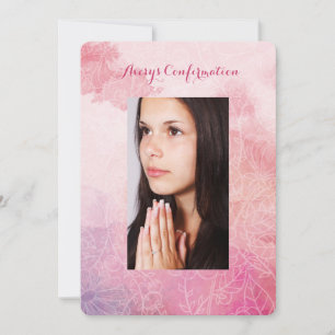 Bestätigung des Fotos Einladung