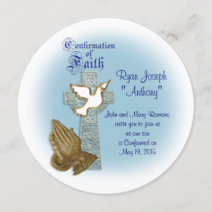 Bestätigung Einladung Keltisches Kreuz