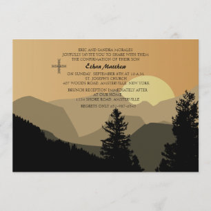 Bestätigung Sonnenaufgang Einladung