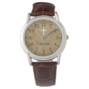 Bestätigungs-Geschenke für Jungen-Bibel-Schrift Armbanduhr