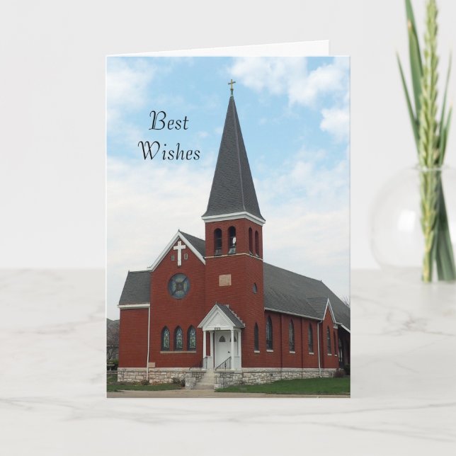 Bestätigungskarte der Lutherischen Kirche Karte (Vorderseite)