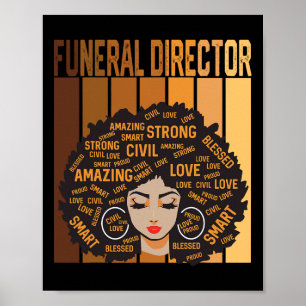 Bestatter Afroamerikanische Frauen Schwarze Gesch Poster