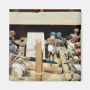 Bestattungsmodell einer Tischlerei Magnet