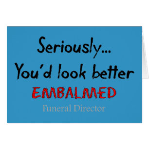 Bestattungsunternehmer-/Leichenbestatter-lustiger