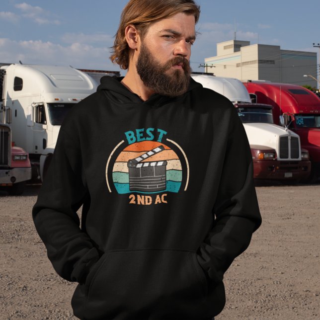 Beste 2. Wechselstube - Retro Hoodie (Von Creator hochgeladen)