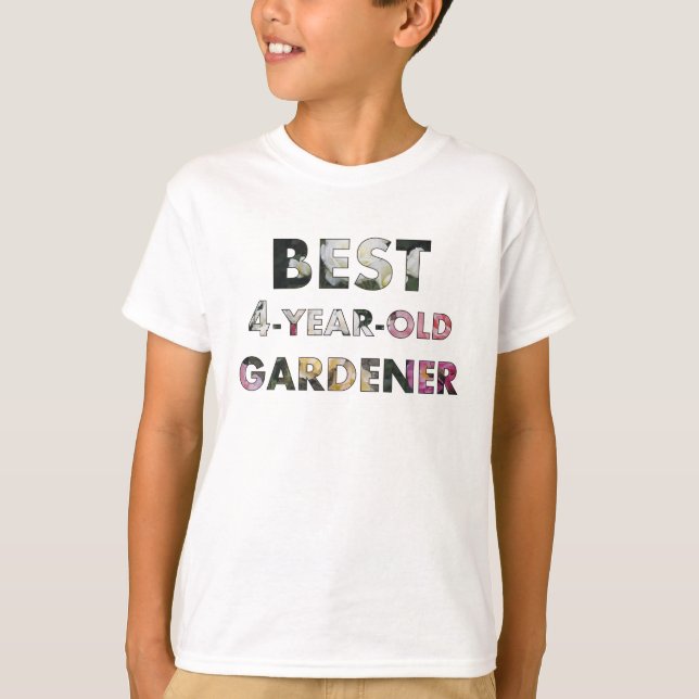 Beste 4-jährige Rose (© Mira) T-Shirt (Vorderseite)