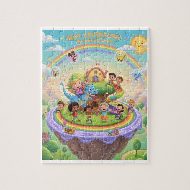 Beste Abenteuer Puzzle (Vertikal)