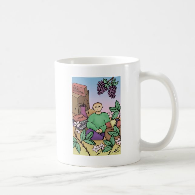 Beste Absichten Kaffeetasse (Rechts)