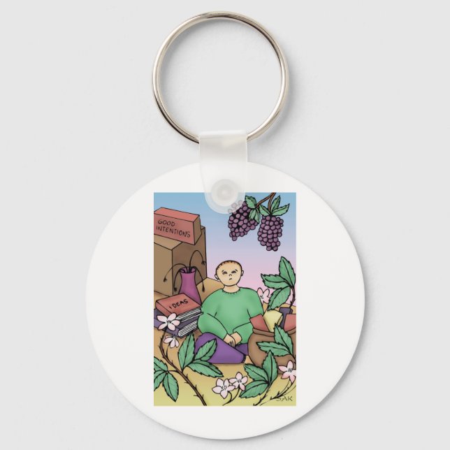 Beste Absichten Schlüsselanhänger (Vorderseite)