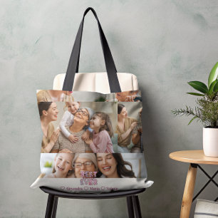 Beste Abuela je Floral 5 Foto Collage