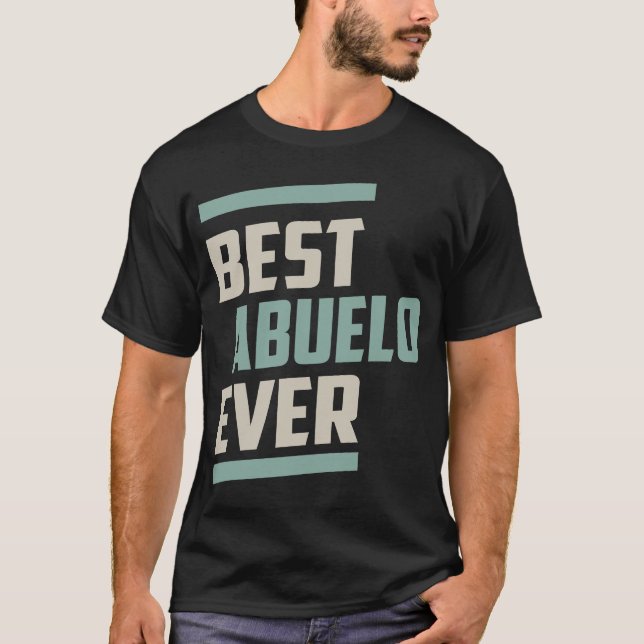 Beste Abuelo je T-Shirt (Vorderseite)