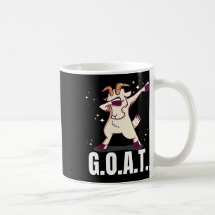 Beste aller Zeiten G.o.a.t. Funny Goat Dab Danci Kaffeetasse