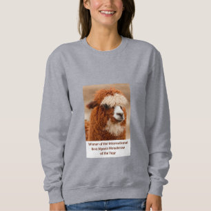 Beste Alpaka-Monobrow Sweatshirt