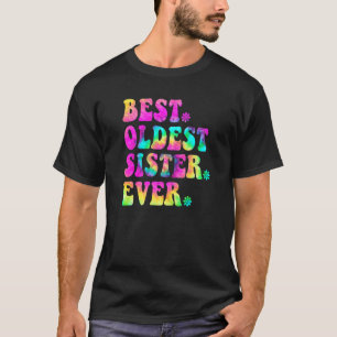Beste älteste Schwester Sibling Geburtstagsfeier T-Shirt