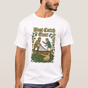 Beste Angeltour - Angeln Tales Mittelalterliches M T-Shirt