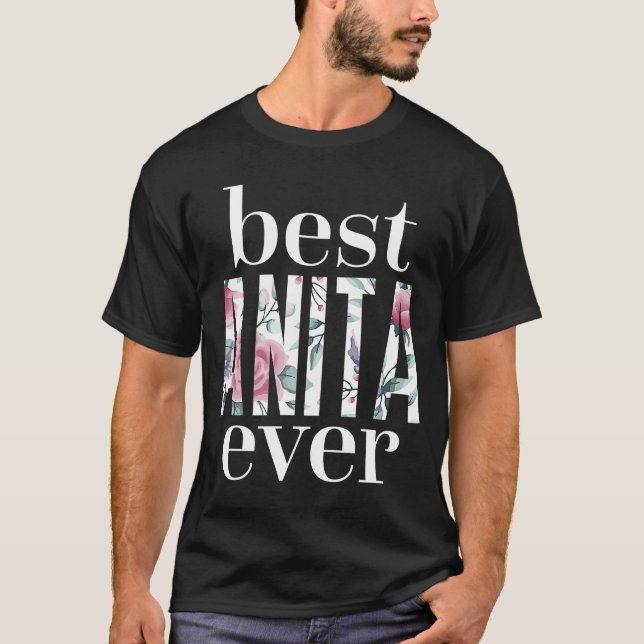 Beste Anita je Name Anita T-Shirt (Vorderseite)