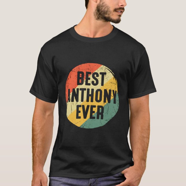 Beste Anthony-Version für Anthony Name T-Shirt (Vorderseite)