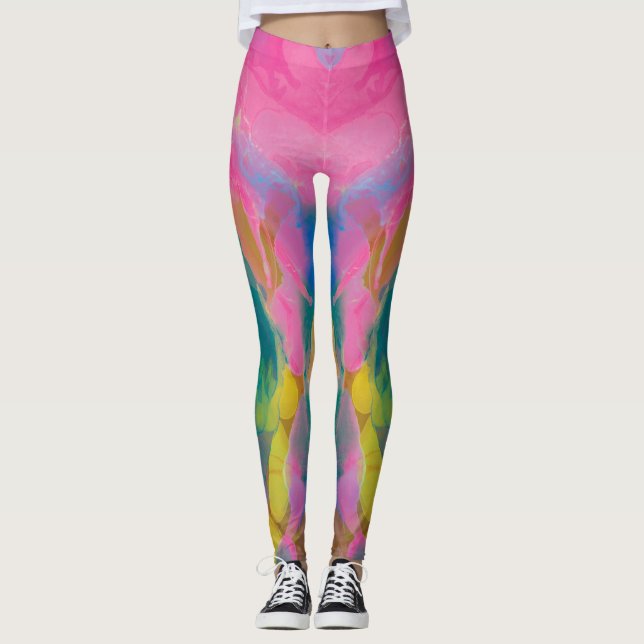 Beste Aquarellfarben für Selbstausdrücke Leggings (Vorderseite)