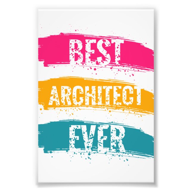 Beste Architektur je Fotodruck (Vorne)