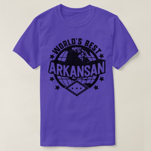 Beste Arkansan T-Shirt der Welt (Design vorne)