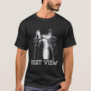 Beste Aussicht auf Reiten T-Shirt