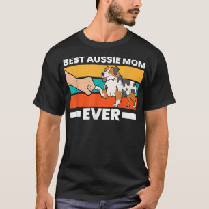 Beste Aussie Mama Ever Australian Shepherd Mama Au T-Shirt