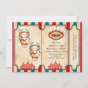 Beste Ausstellung auf der Erde Circus Geburtstag E