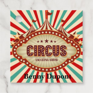 Beste Ausstellung auf der Erde Circus Kindergeburt Geschenkanhänger