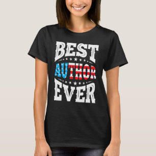 Beste Autoren 4. Amerikanische Unabhängigkeitstag T-Shirt