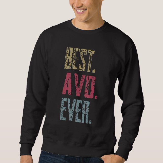 Beste Avocado Aller Zeiten Sweatshirt (Vorderseite)