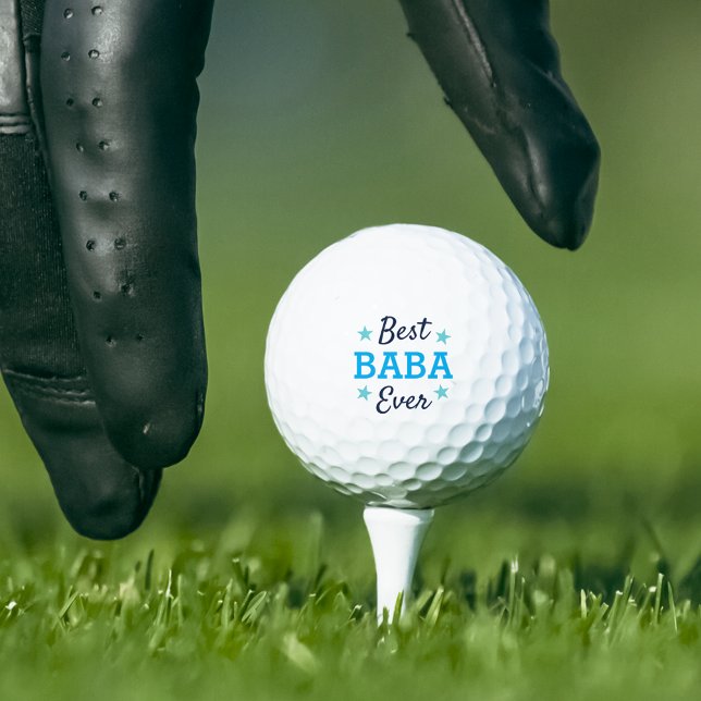Beste Baba je | Großvater des Coolen Vaters Golfball (Von Creator hochgeladen)