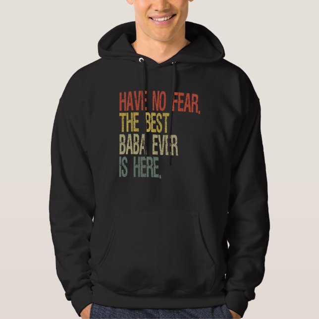 Beste Baba je Hoodie (Vorderseite)