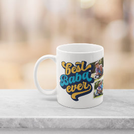 Beste Baba je | Opa-Foto Kaffeetasse