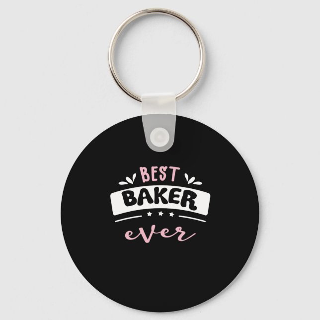 Beste Baker-Geschenkidee Schlüsselanhänger (Vorderseite)
